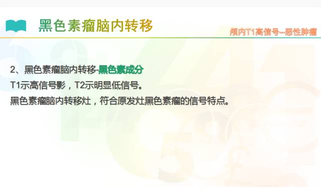 【PPT】颅内T1高信号疾病解读