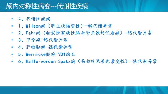 【PPT】颅内对称性病变汇总