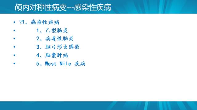 【PPT】颅内对称性病变汇总