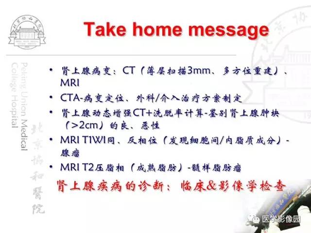 【PPT】肾上腺占位性疾病的影像学诊断
