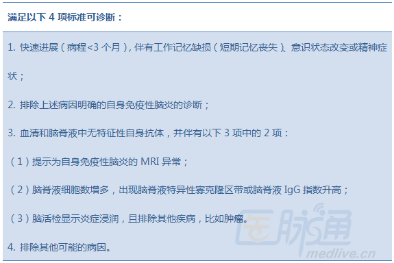 自身免疫性脑炎的影像学表现 自身免疫性脑炎的影像学表现
