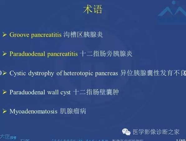 【PPT】沟区胰腺炎CT、MRI及临床相关性
