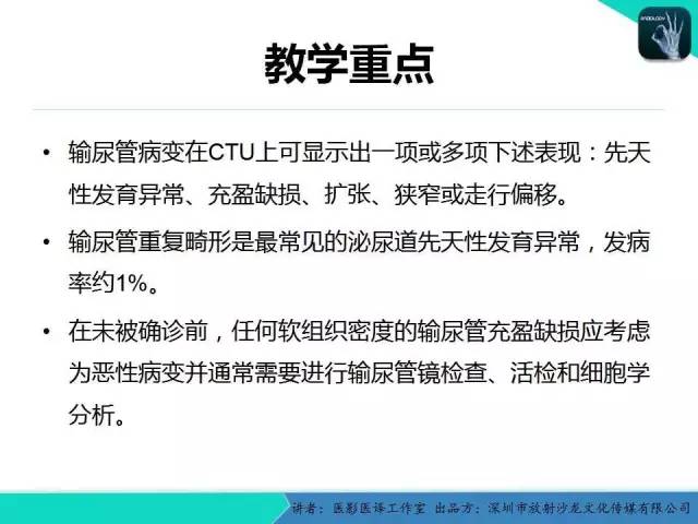 【PPT】​CT尿路造影对输尿管疾病的评价