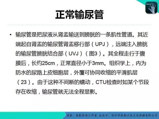 【PPT】​CT尿路造影对输尿管疾病的评价