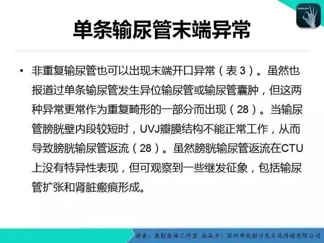 【PPT】​CT尿路造影对输尿管疾病的评价