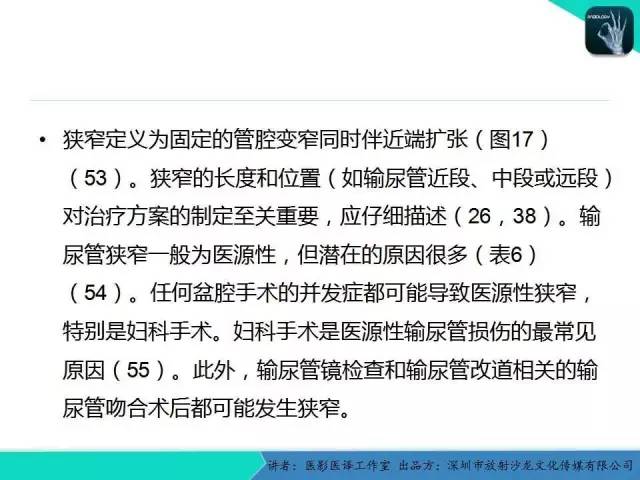 【PPT】​CT尿路造影对输尿管疾病的评价