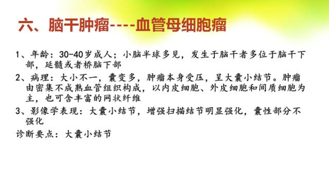 【PPT】脑干影像解剖及诊断