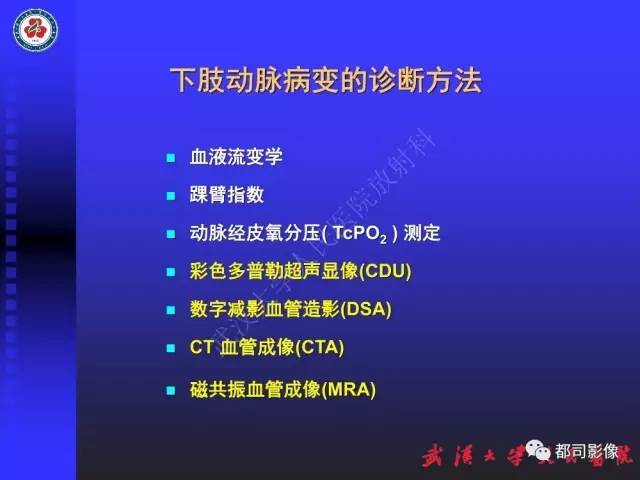 【PPT】下肢血管性病变CTA和MRA