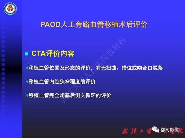 【PPT】下肢血管性病变CTA和MRA