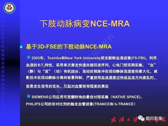 【PPT】下肢血管性病变CTA和MRA