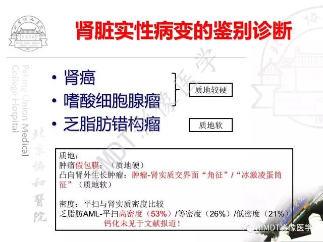 【PPT】肾实质常见肿瘤性病变的影像学诊断
