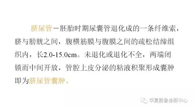 【病例】脐尿管囊肿伴感染1例CT影像表现