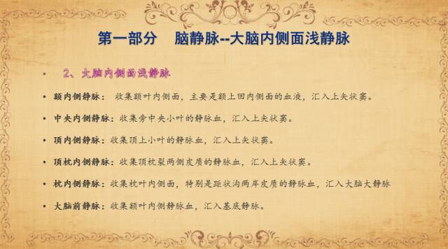 【PPT】脑静脉系统解剖