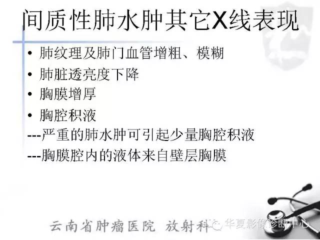 【PPT】X线如何区分肺水肿和肺淤血