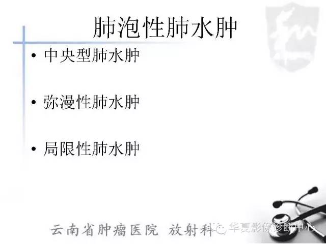 【PPT】X线如何区分肺水肿和肺淤血