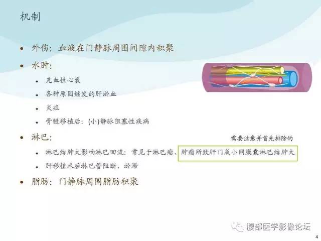 【PPT】门静脉周围低密度“晕征”或“轨道征”