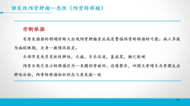 【PPT】颅骨肿瘤及肿瘤性病变影像学详解