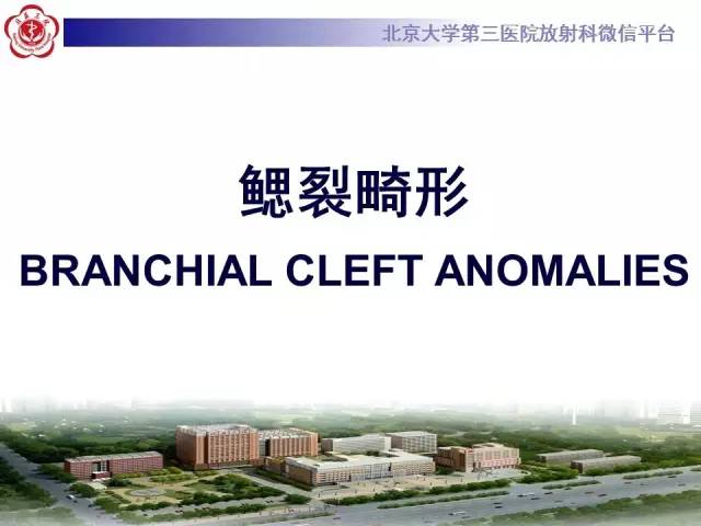 【病例】鳃裂囊肿伴感染1例CT影像表现