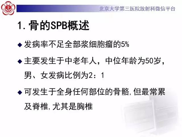 【病例】脊柱孤立性浆细胞瘤1例CT/MR影像表现