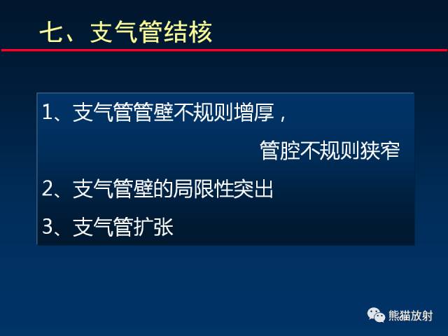 【PPT】肺结核的基础CT表现
