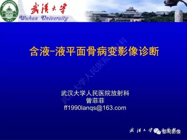 【PPT】含液-液平面骨病变影像诊断