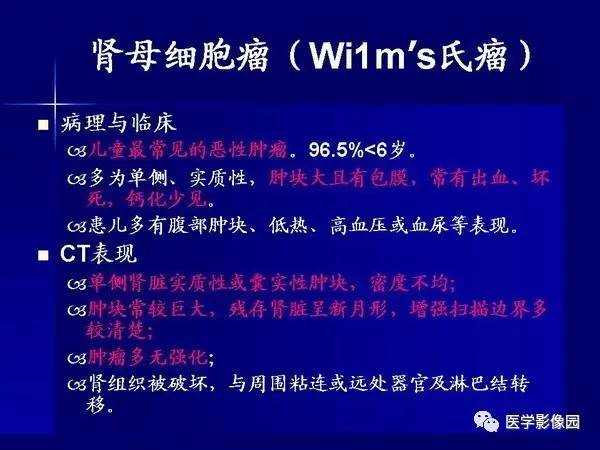 【PPT】肾脏常见病变的CT诊断