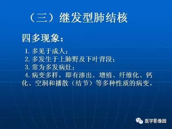 【PPT】各型肺结核的典型影像表现