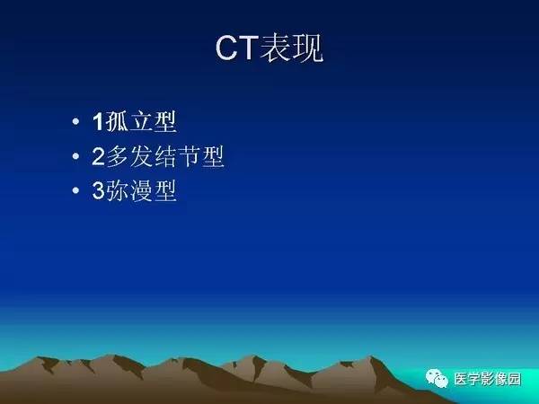 【PPT】细支气管肺泡癌的影像诊断