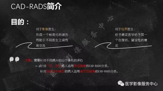 【PPT】CAD-RADS冠状动脉CTA模板