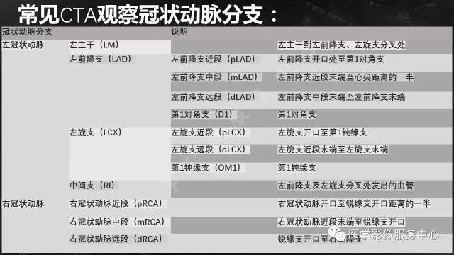【PPT】CAD-RADS冠状动脉CTA模板