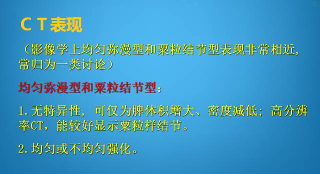 【PPT】脾脏肿瘤CT诊断