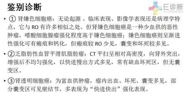 【病例】肾脏肿瘤4例影像诊断与鉴别