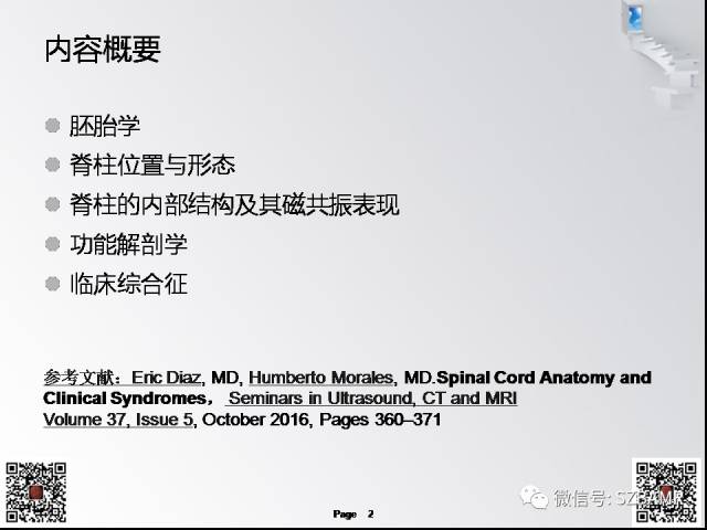 【PPT】脊髓的解剖与临床综合征