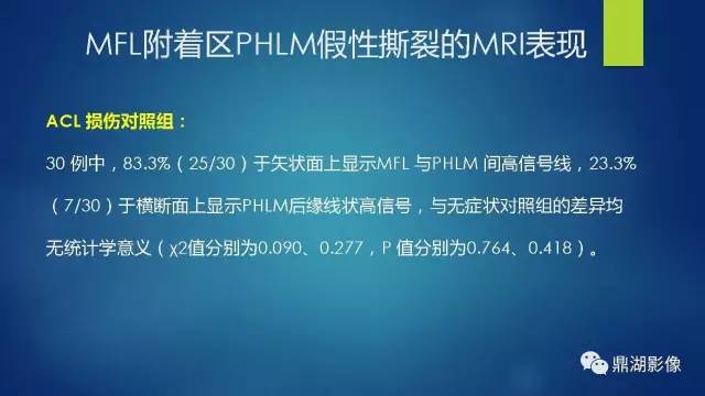 【PPT】膝关节板股韧带附着区半月板真、假性撕裂的MRI表现及鉴别诊断