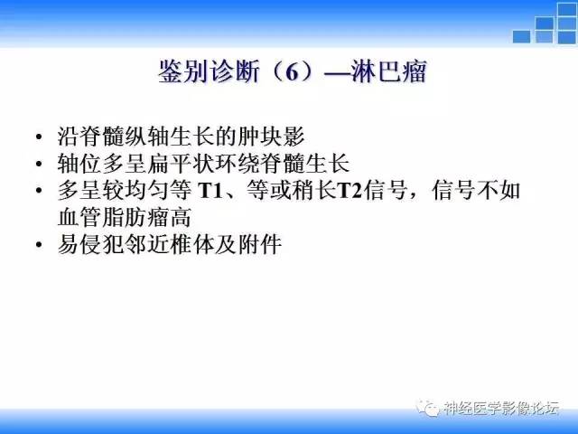 【病例】胸椎椎管内硬膜外血管脂肪瘤1例MR