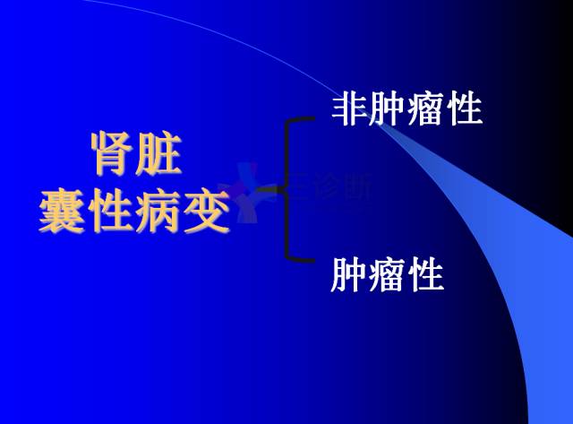 【PPT】肾脏囊性病变的CT诊断