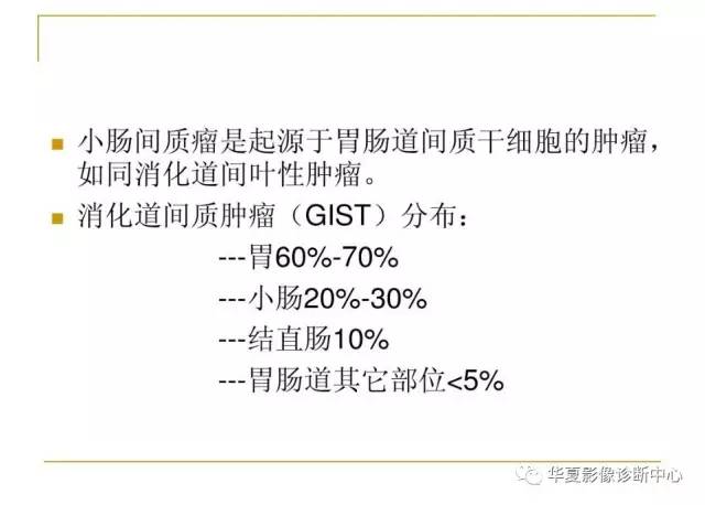 【病例】小肠间质瘤1例MR影像表现