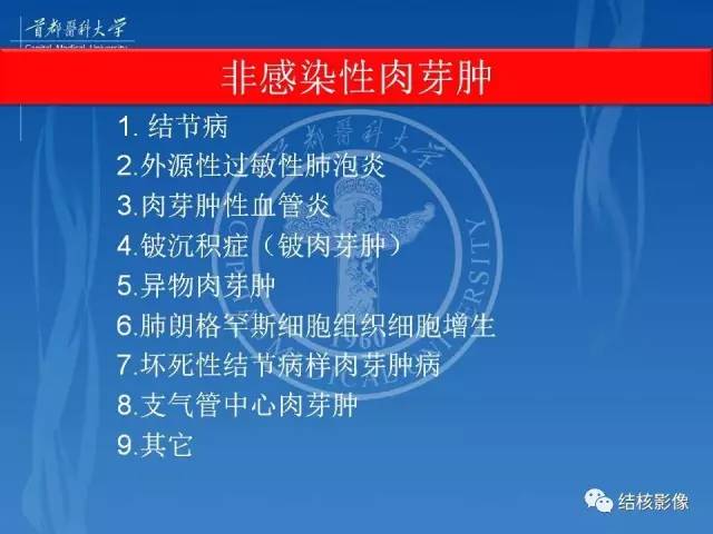 【PPT】肺肉芽肿病变的影像表现和病理基础