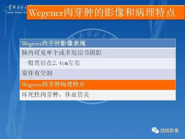 【PPT】肺肉芽肿病变的影像表现和病理基础