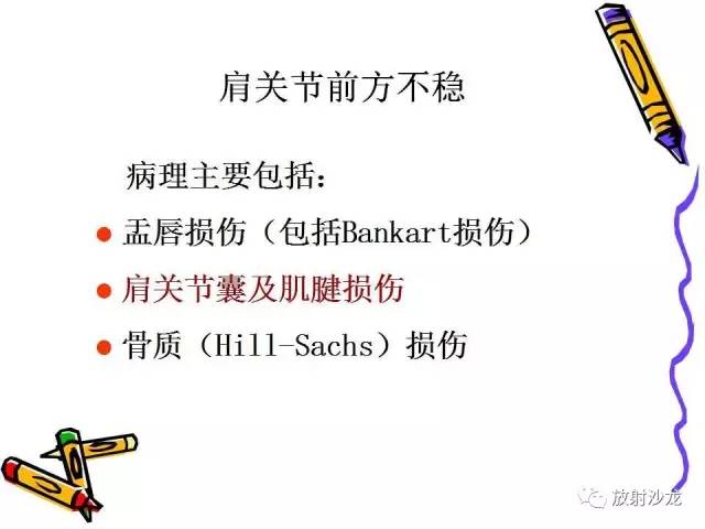 【PPT】肩关节常见创伤性病变