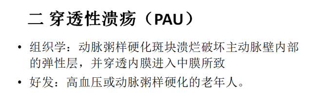 【PPT】急性主动脉综合征CTA诊断及高风险征象评估