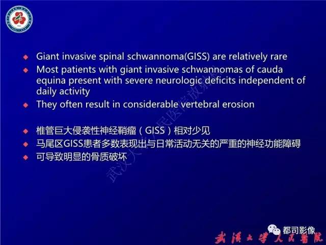 【病例】腰骶段椎管巨大神经鞘瘤1例MR影像诊断