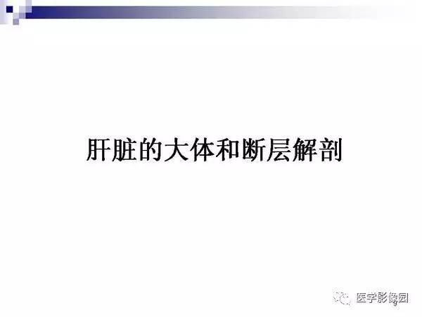 【PPT】肝占位病变影像诊断思路