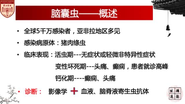 【病例】脑囊虫病1例MR影像诊断