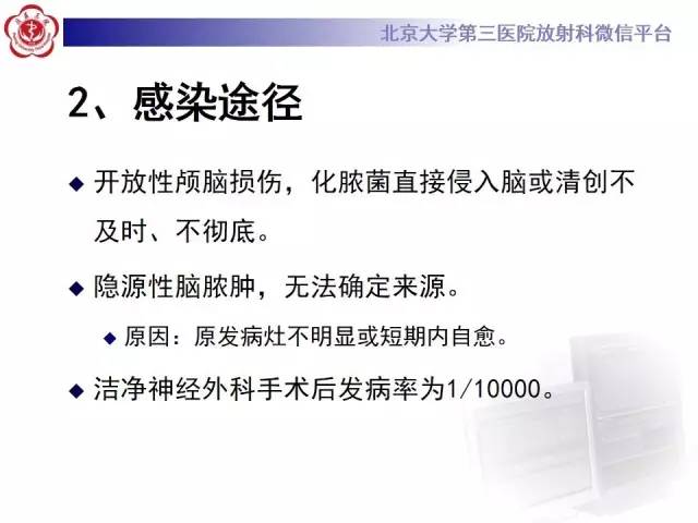 【病例】脑脓肿1例CT及MR影像诊断