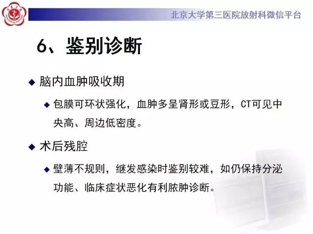 【病例】脑脓肿1例CT及MR影像诊断