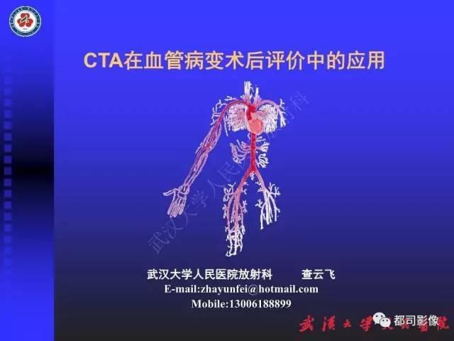 【PPT】CTA在血管病变术后评价中的应用