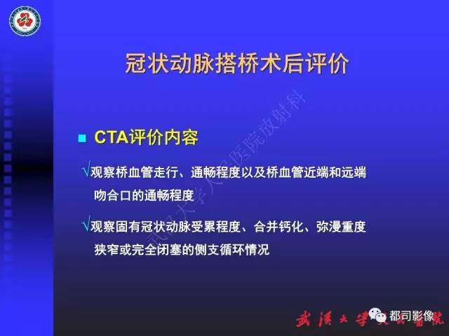 【PPT】CTA在血管病变术后评价中的应用