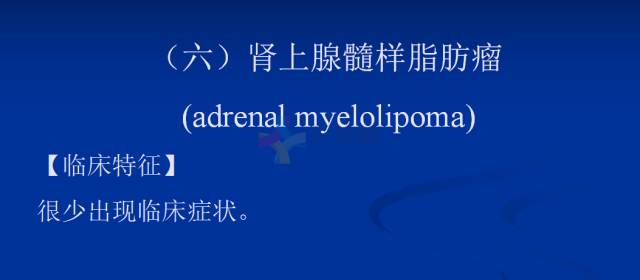 【PPT】肾上腺疾病影像诊断