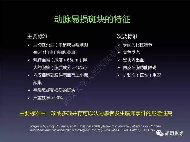 【PPT】颅内动脉粥样硬化高分辨MRI与临床